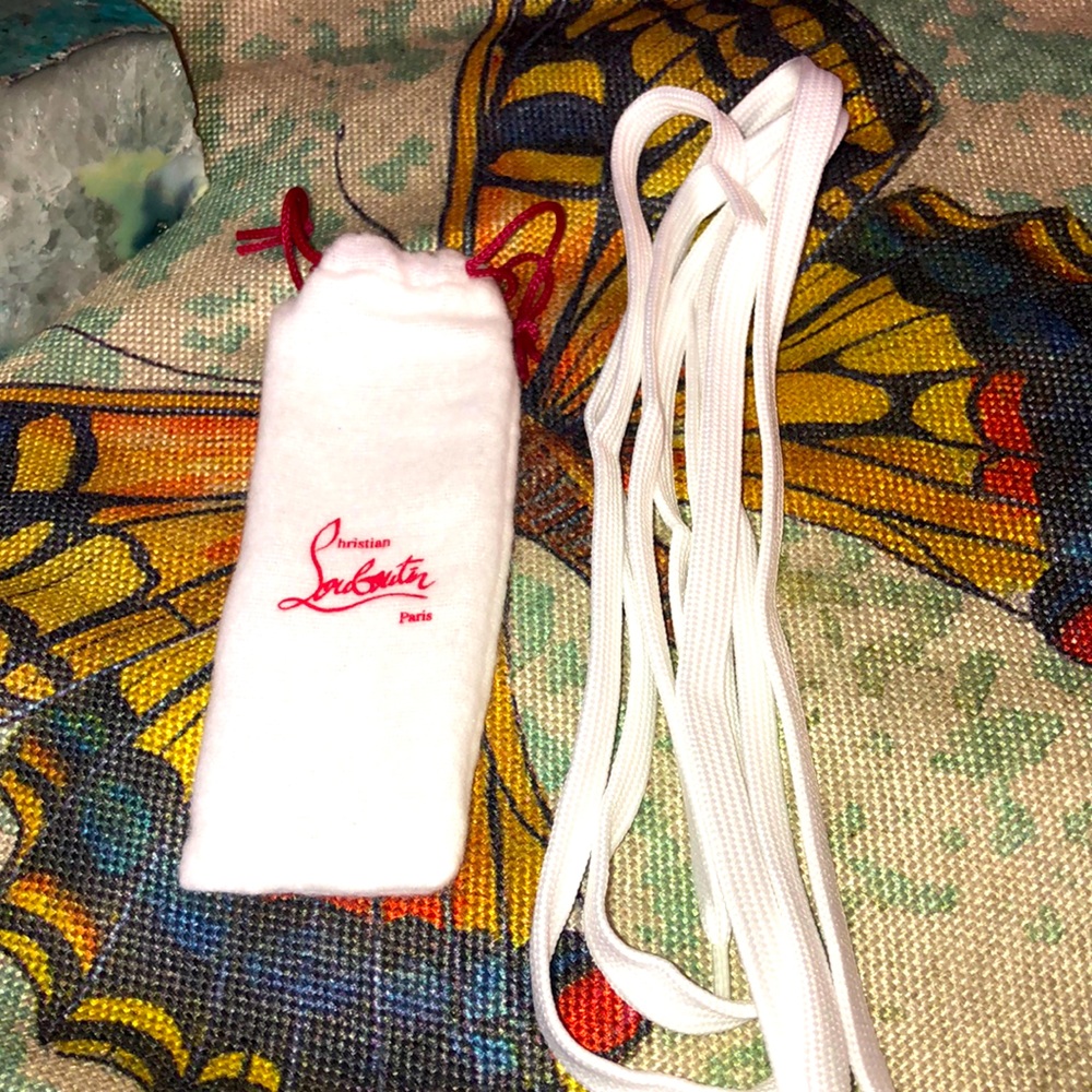 👟Christian louboutin replacement shoe laces